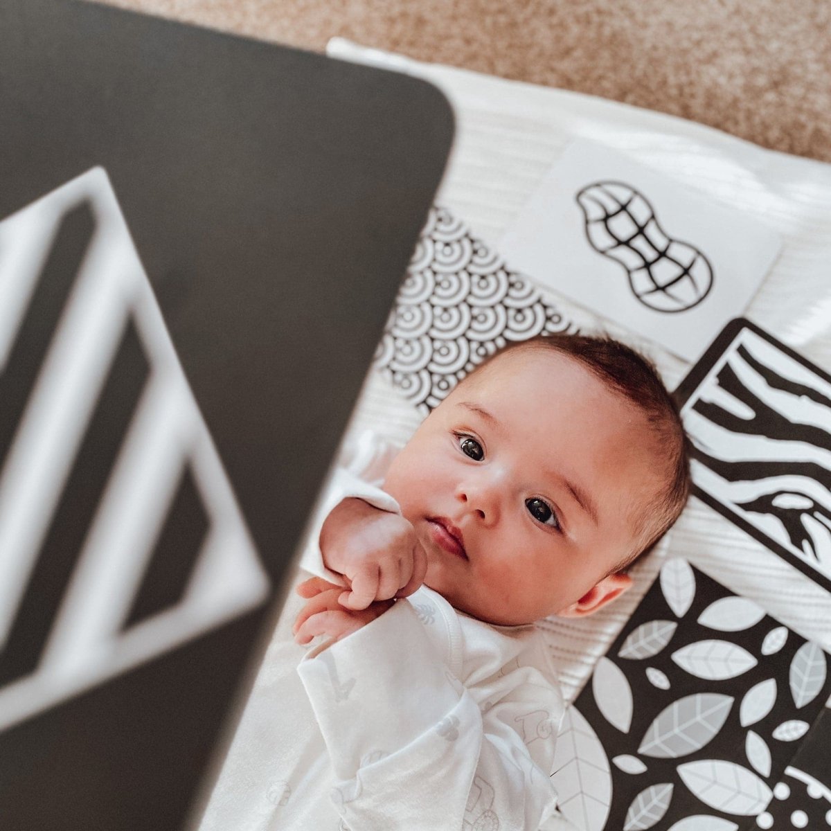 Baby Sensory Flash Card Bundle | Priya & Peanut | Mucky Wolf