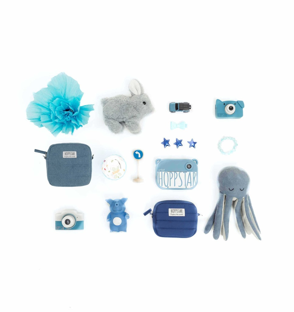 Hoppstar Midi Camera Bag in Colour Denim for Artist LIMITED EDITION