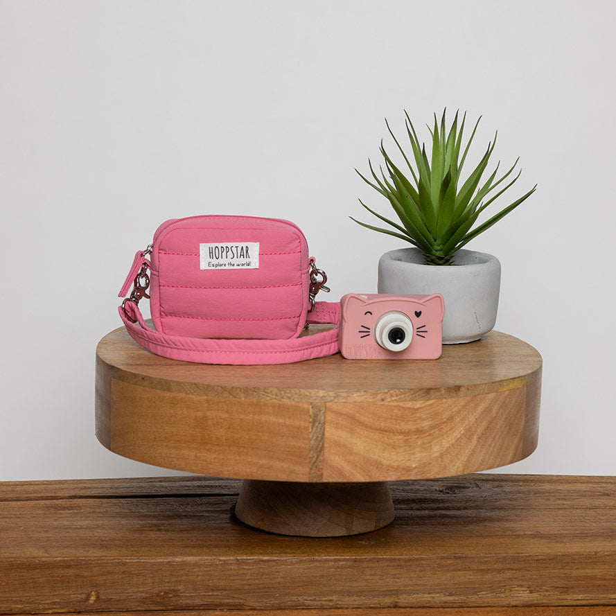 Hoppstar Mini Camera Bag In Colour Bubblegum Pink for Rookie and Expert Cameras