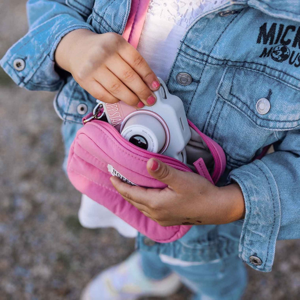 Hoppstar Mini Camera Bag In Colour Bubblegum Pink for Rookie and Expert Cameras