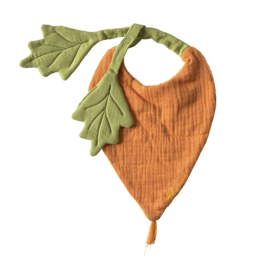 Carrot Feeding Baby Bib - Organic