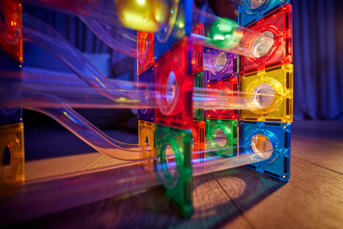 Cleverclixx  Ball Run Dazzling Lights Pack Intense 100 pieces