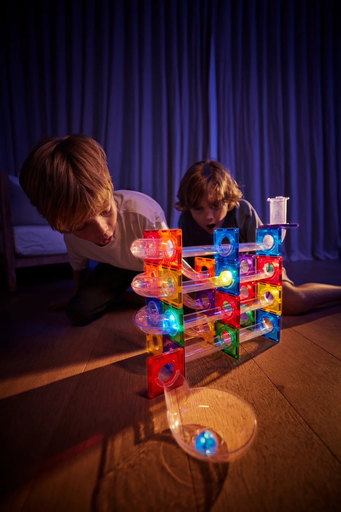 Cleverclixx  Ball Run Dazzling Lights Pack Intense 100 pieces