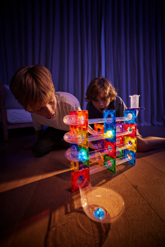 Cleverclixx  Ball Run Dazzling Lights Pack Intense 100 pieces