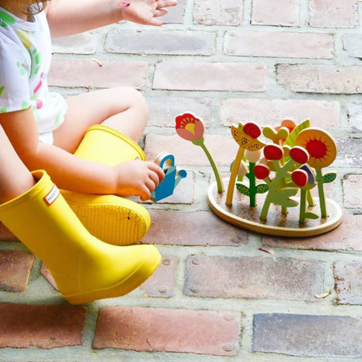 Wooden Flower Bed Pretend Play - Ages 3+