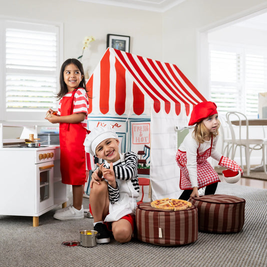 Flippi Pizza Restaurant Play Tent with Frame & Cover | Mucky Wolf