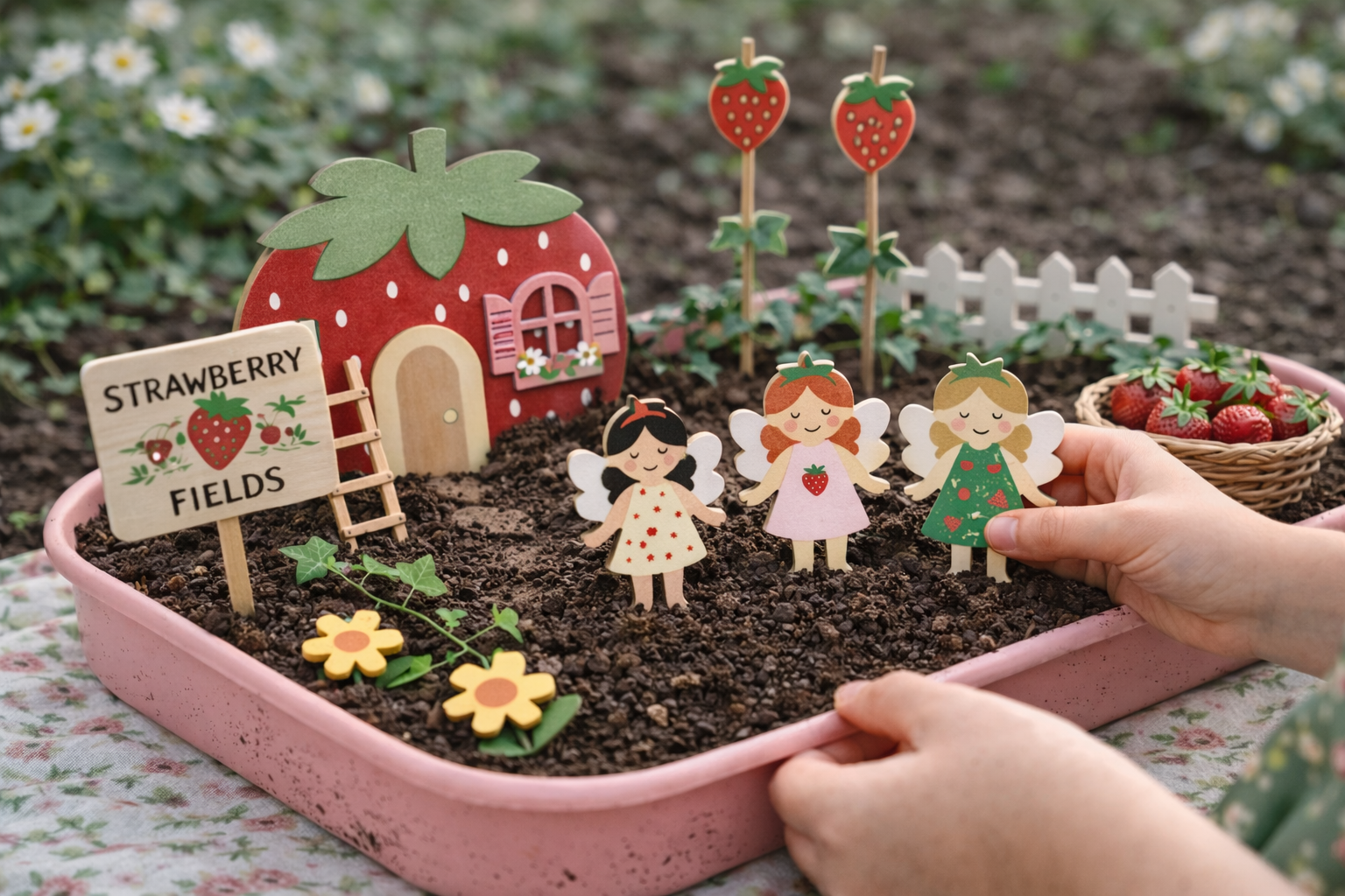 Fairy Garden Kit for Kids | Creative Nature Play Set | Mucky Wolf