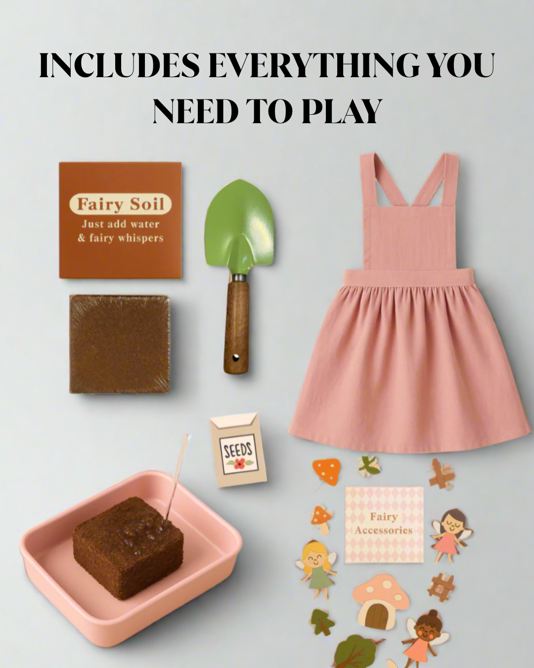 Fairy Garden Kit for Kids | Creative Nature Play Set | Mucky Wolf
