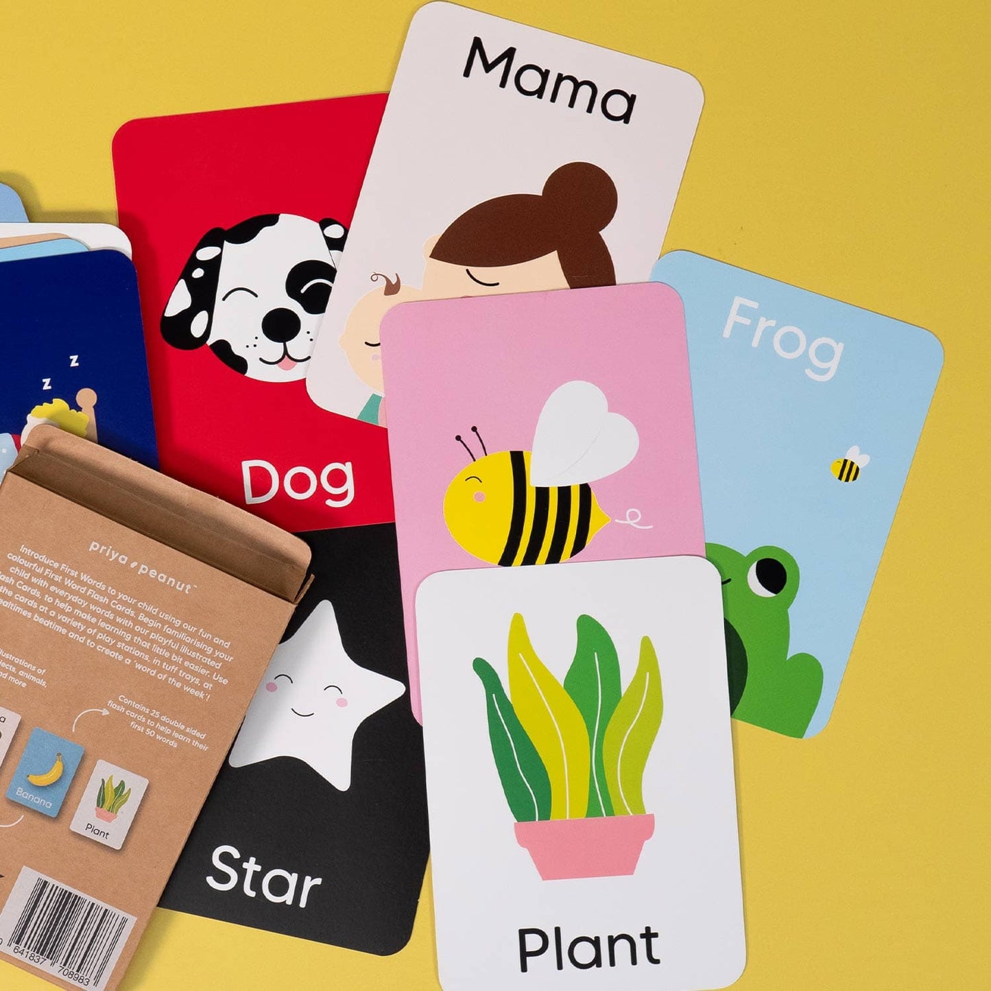 First Word Flash Cards for Toddlers | Mucky Wolf