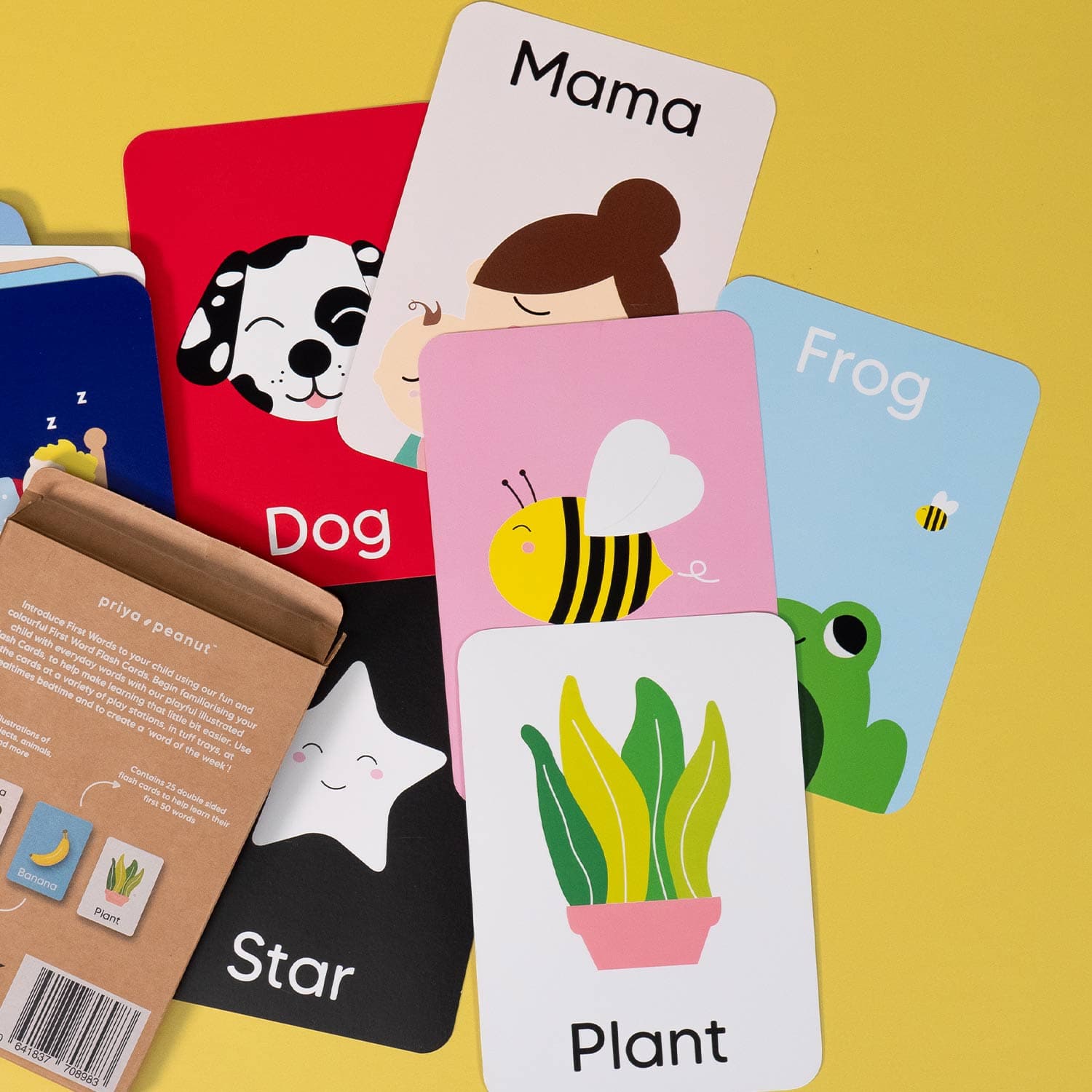 First Word Flash Cards for Toddlers | Mucky Wolf