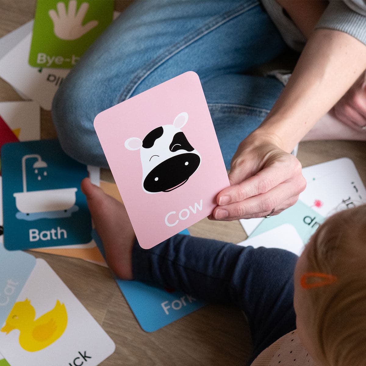 First Word Flash Cards for Toddlers | Mucky Wolf