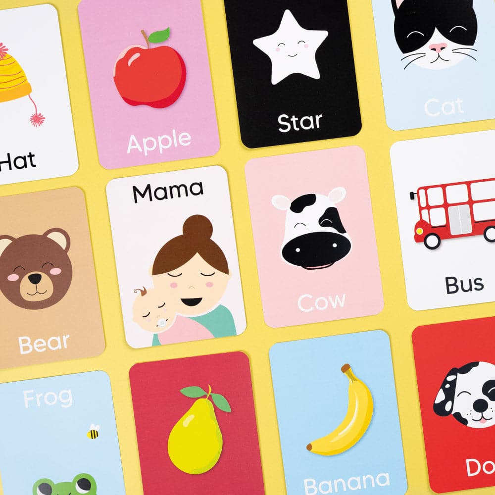 First Word Flash Cards for Toddlers | Mucky Wolf