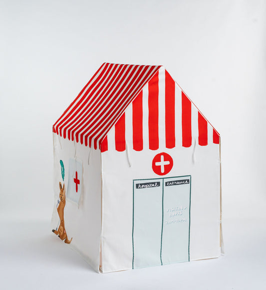 Flippi Hospital Play Tent with Frame & Cover | Mucky Wolf