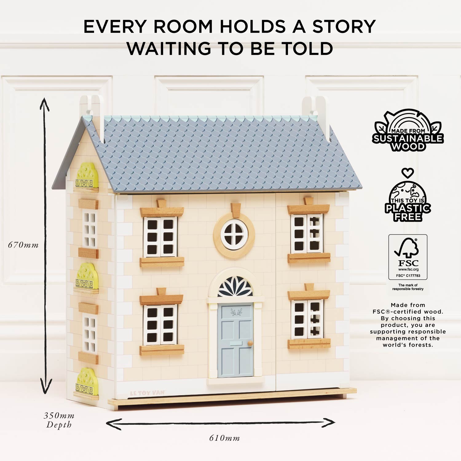 Le Toy Van Bay Tree Wooden Dolls House