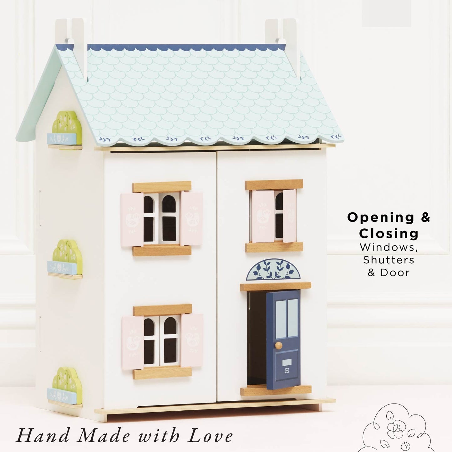 Bluebelle Wooden Dolls House - Premium Dollhouse | Le Toy Van
