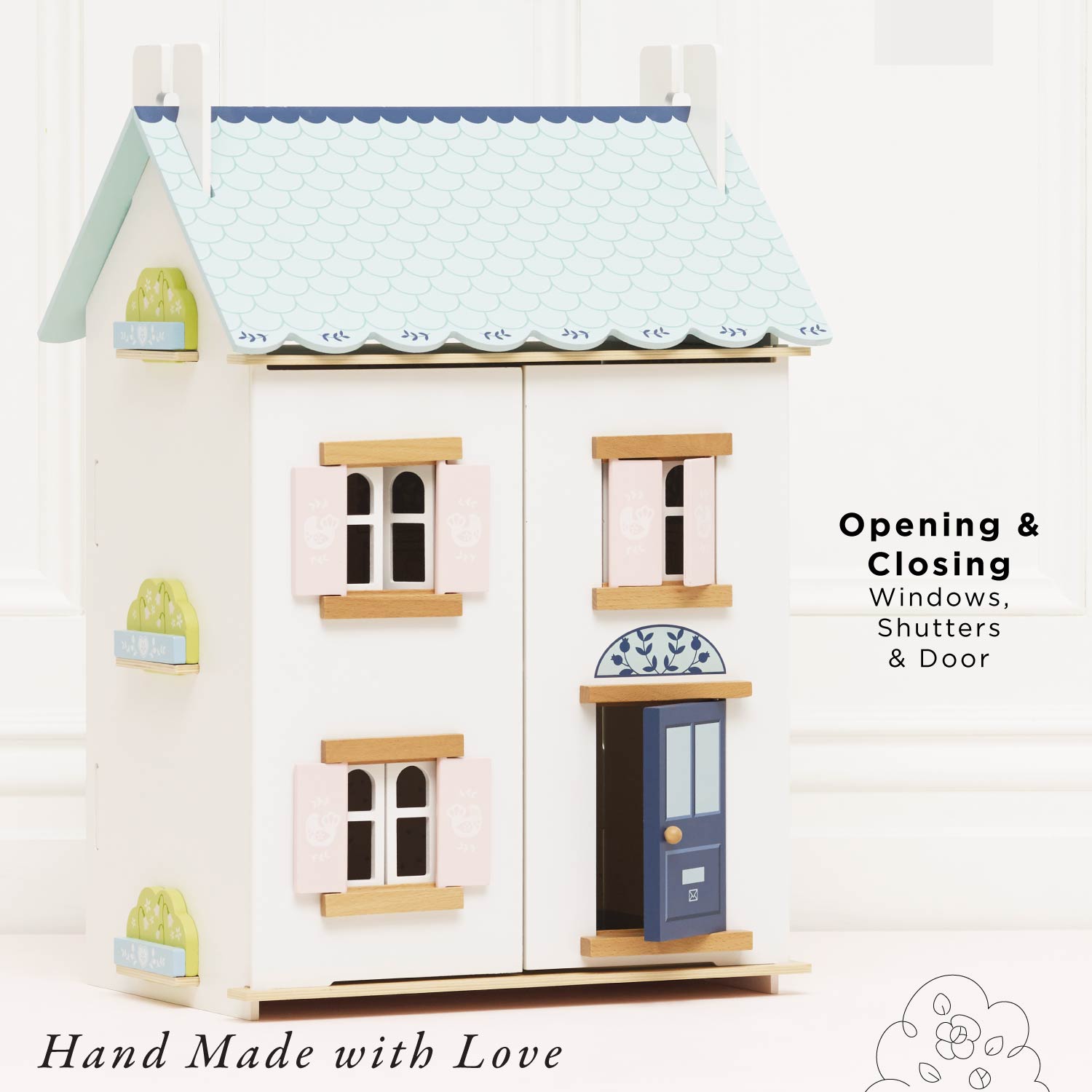 Bluebelle Wooden Dolls House - Premium Dollhouse | Le Toy Van
