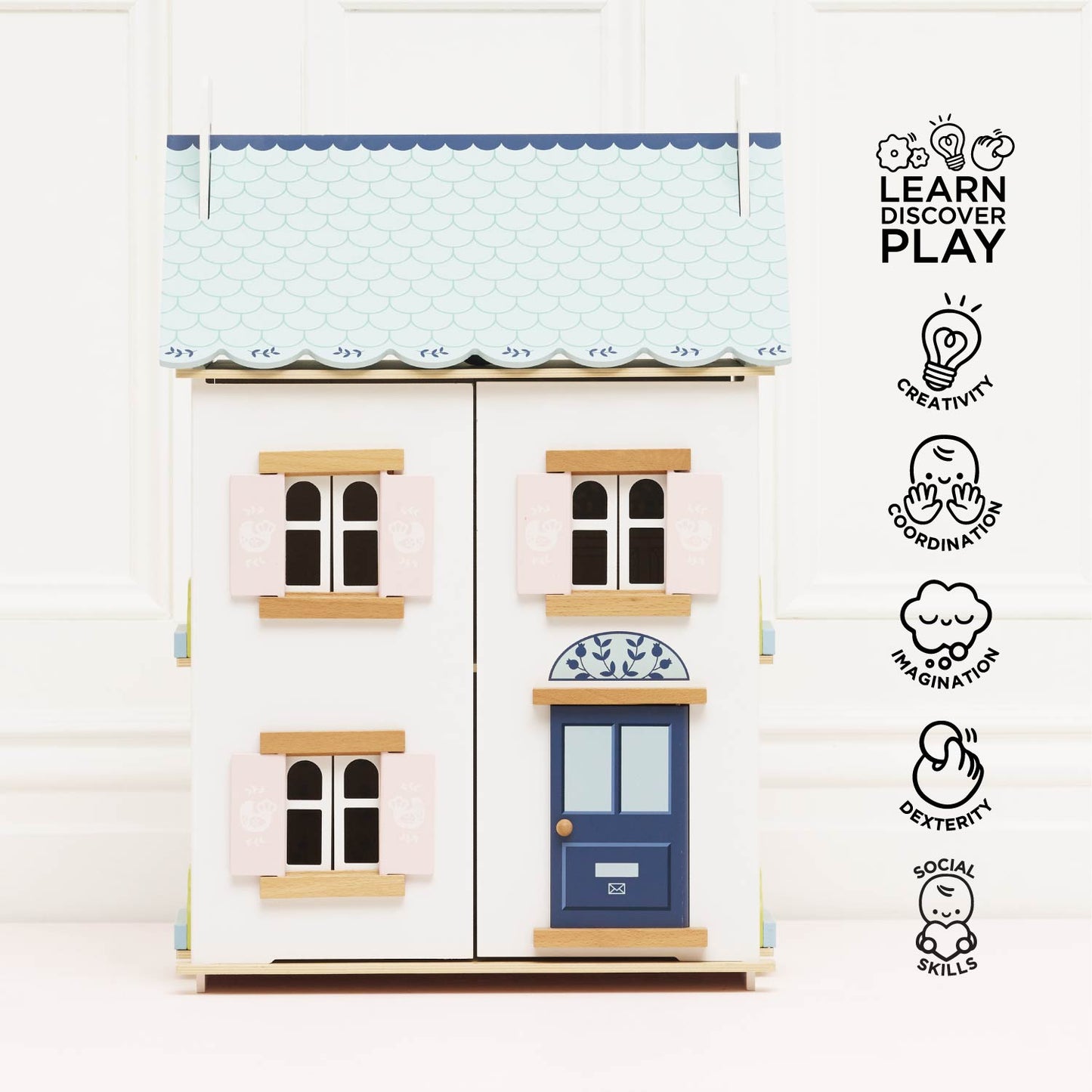 Bluebelle Wooden Dolls House - Premium Dollhouse | Le Toy Van