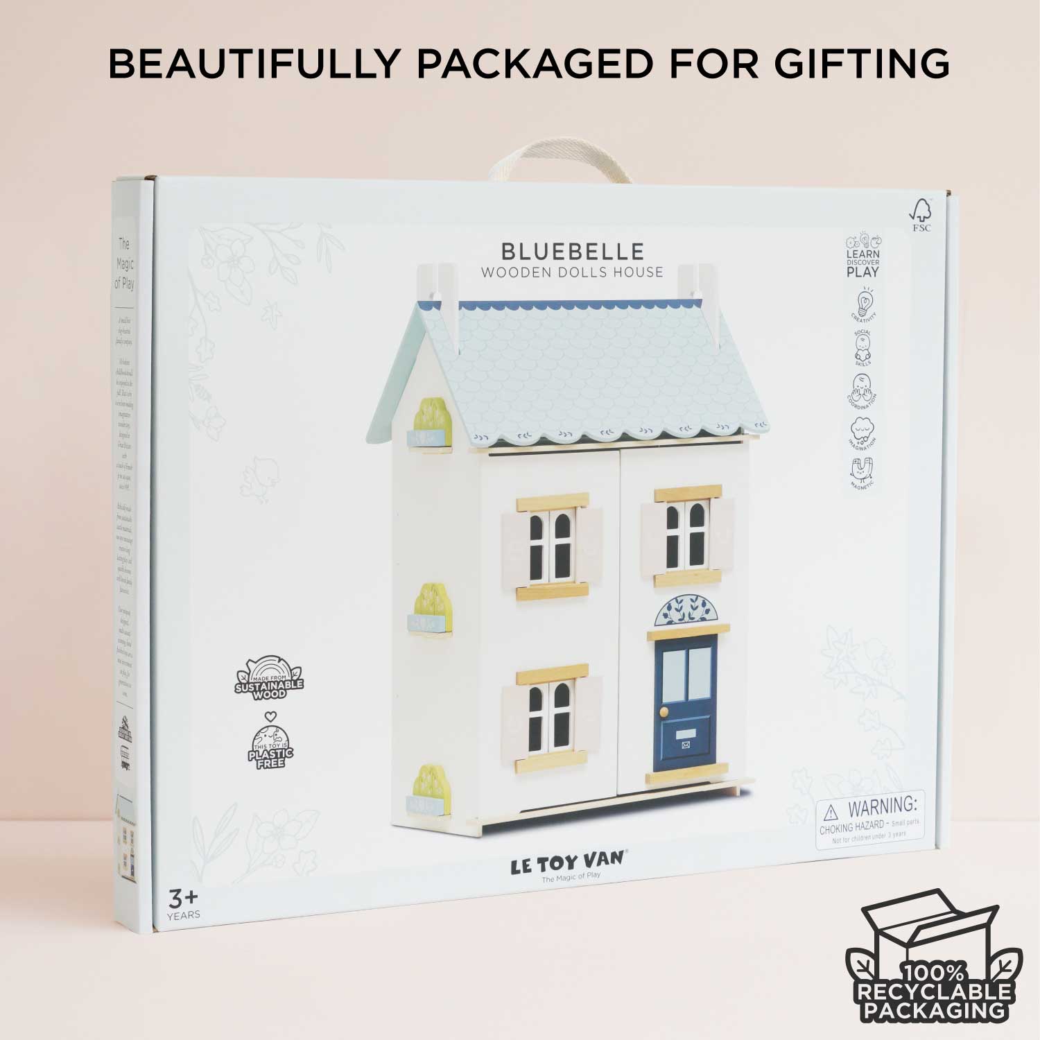 Bluebelle Wooden Dolls House - Premium Dollhouse | Le Toy Van