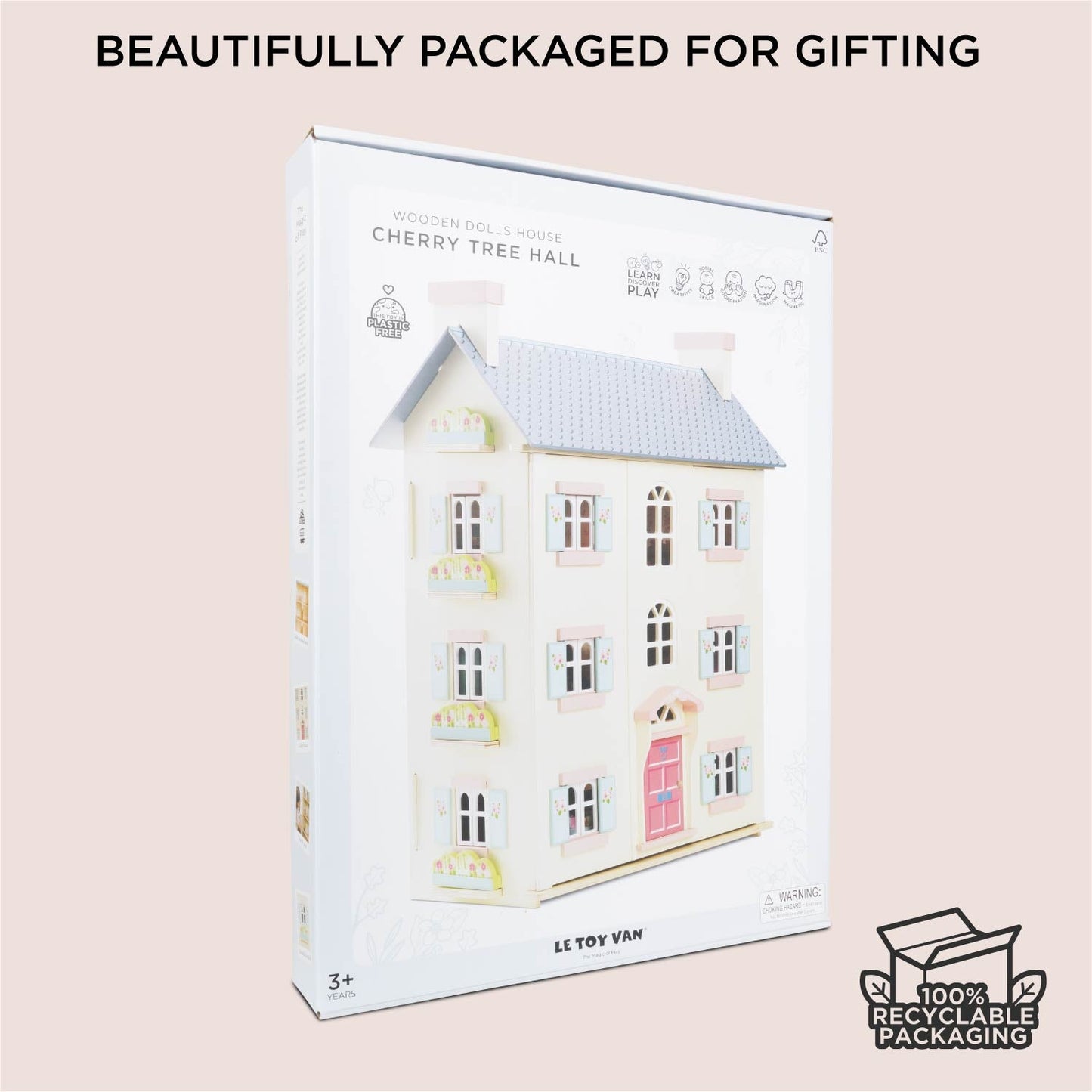 Le Toy Van Cherry Tree Hall Wooden Dolls House