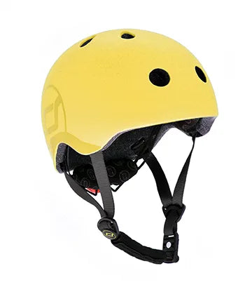 Scoot & Ride Helmet in Colour Lemon