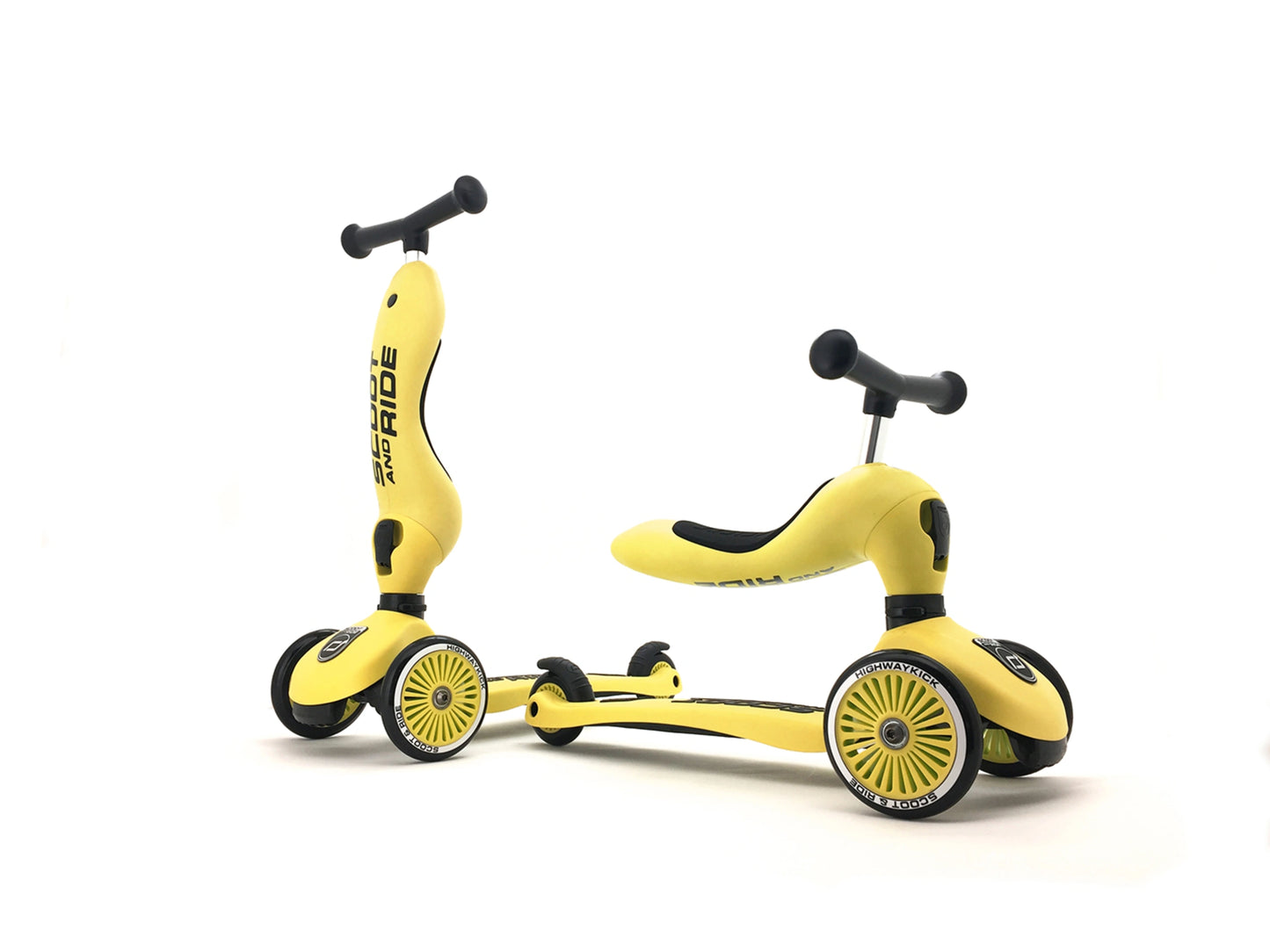 Scoot & Ride Highwaykick 1 in Colour Lemon