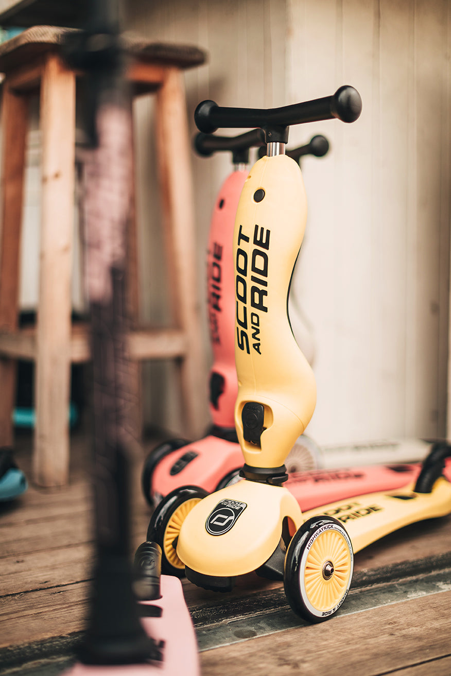 Scoot & Ride Highwaykick 1 in Colour Lemon