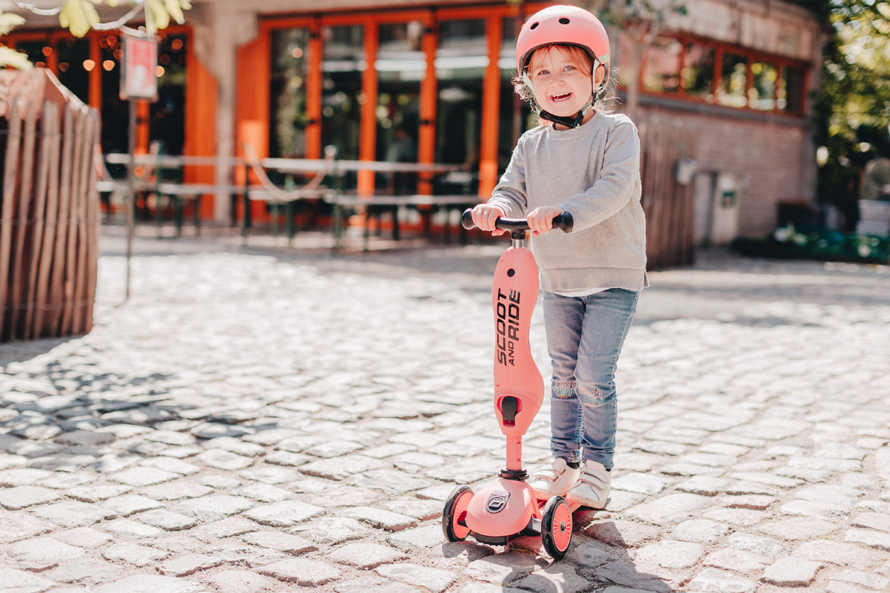Scoot & Ride Highwaykick 1 in Colour Peach
