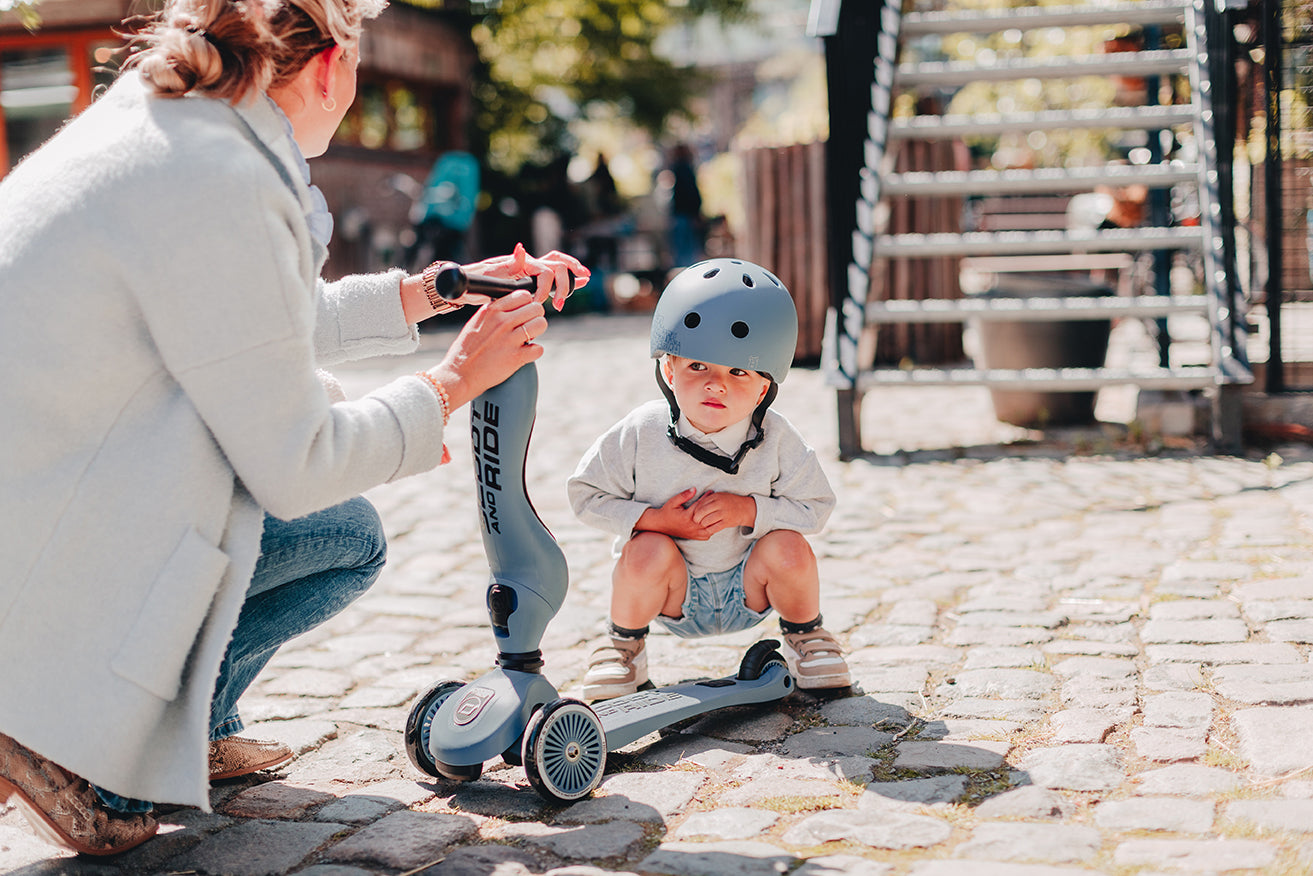 Scoot & Ride Highwaykick 1 in Colour Steel