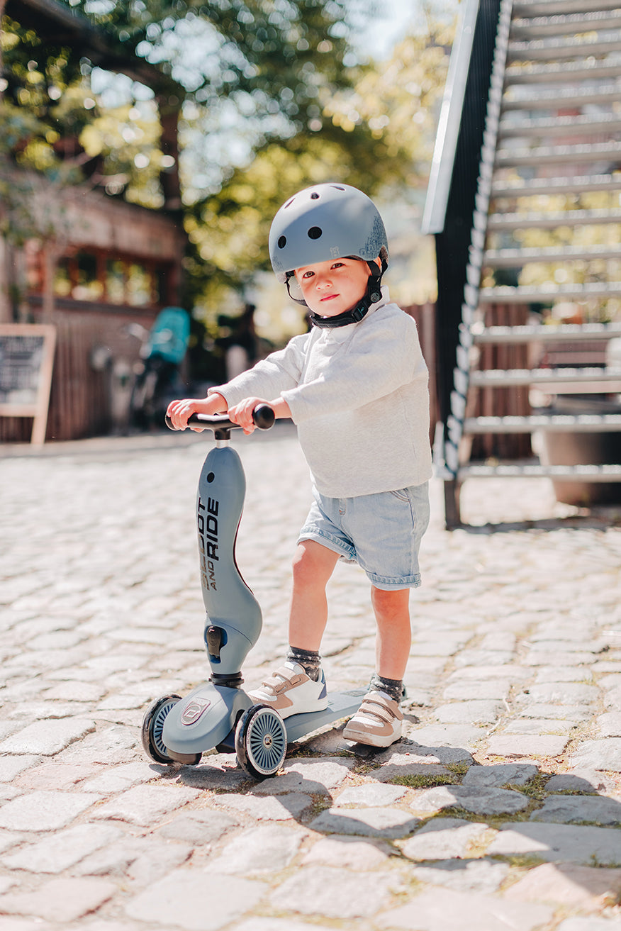 Scoot & Ride Highwaykick 1 in Colour Steel