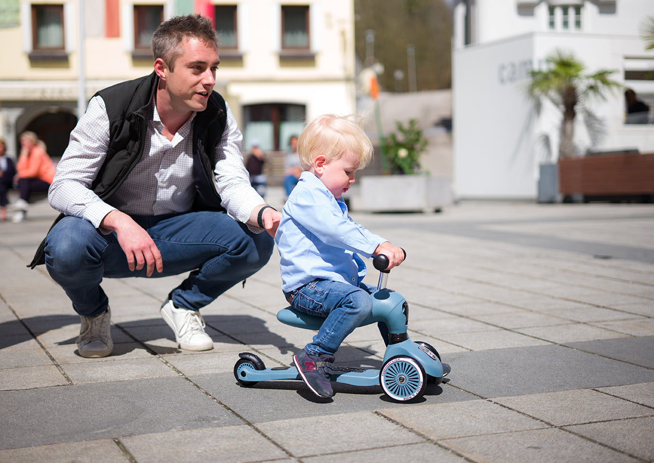 Scoot & Ride Highwaykick 1 in Colour Steel