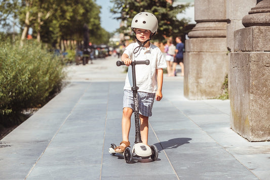 Scoot & Ride Highwaykick 3 LED in colour Ash