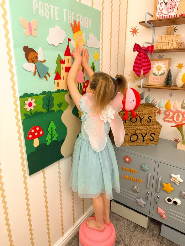 Fairy Felt Play Board | Storytelling Sensory Toy for Kids | Mucky Wolf
