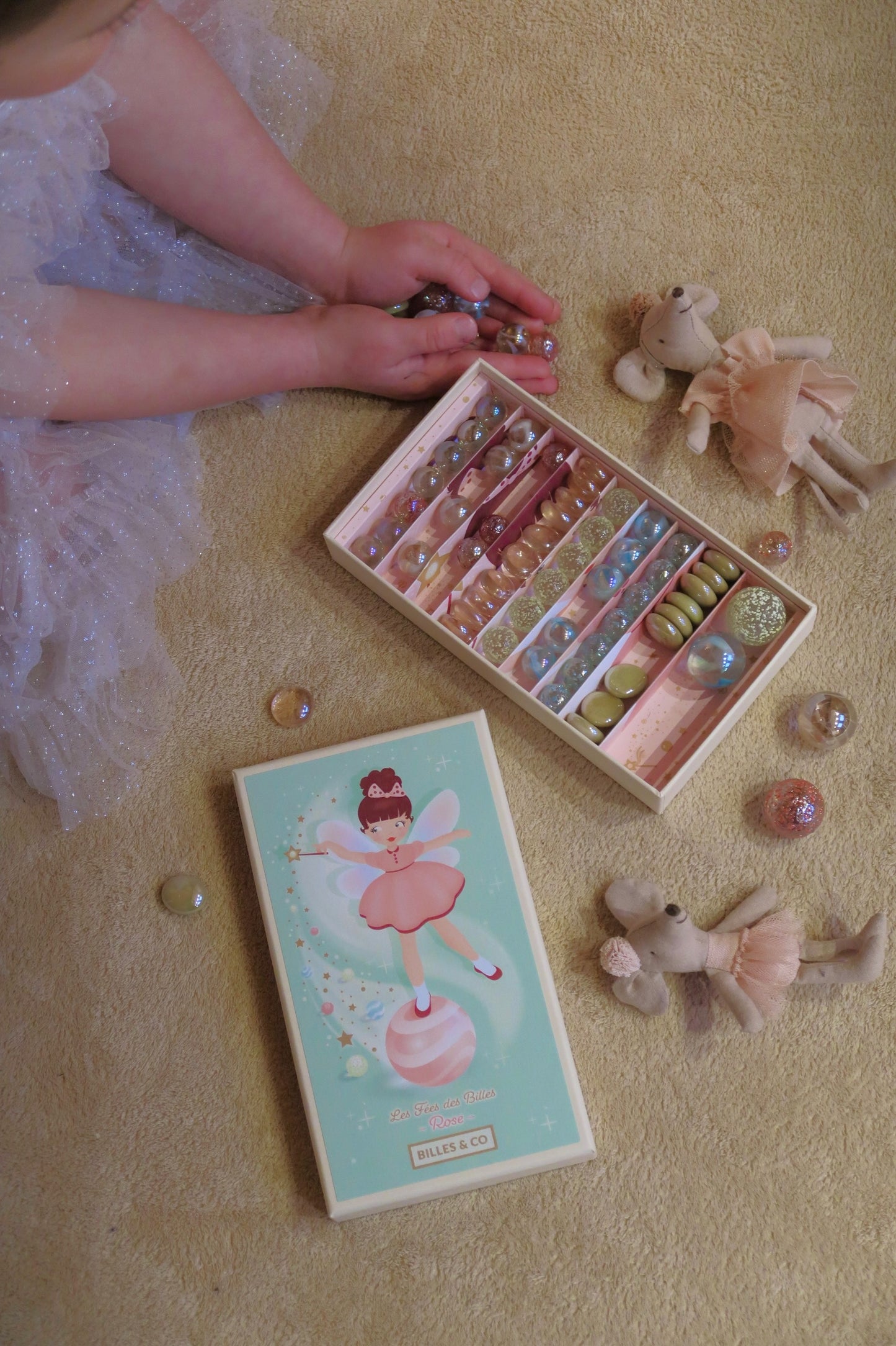 Billes & Co Fairy Marble & Pebble Box