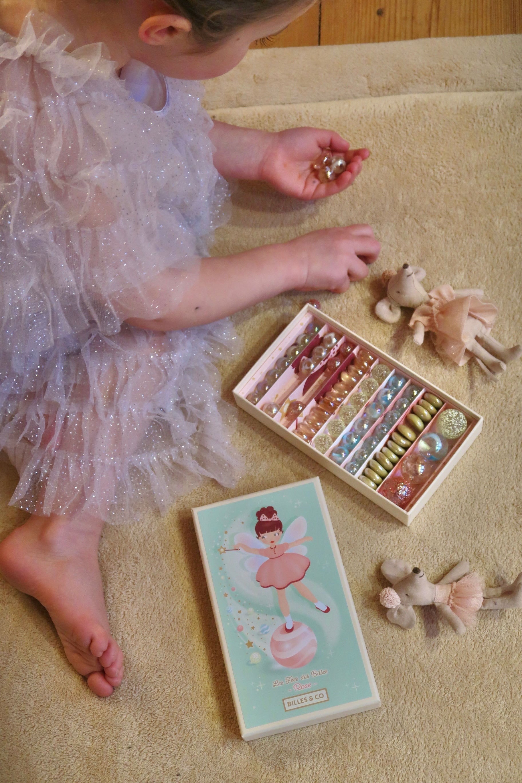 Billes & Co Fairy Marble & Pebble Box