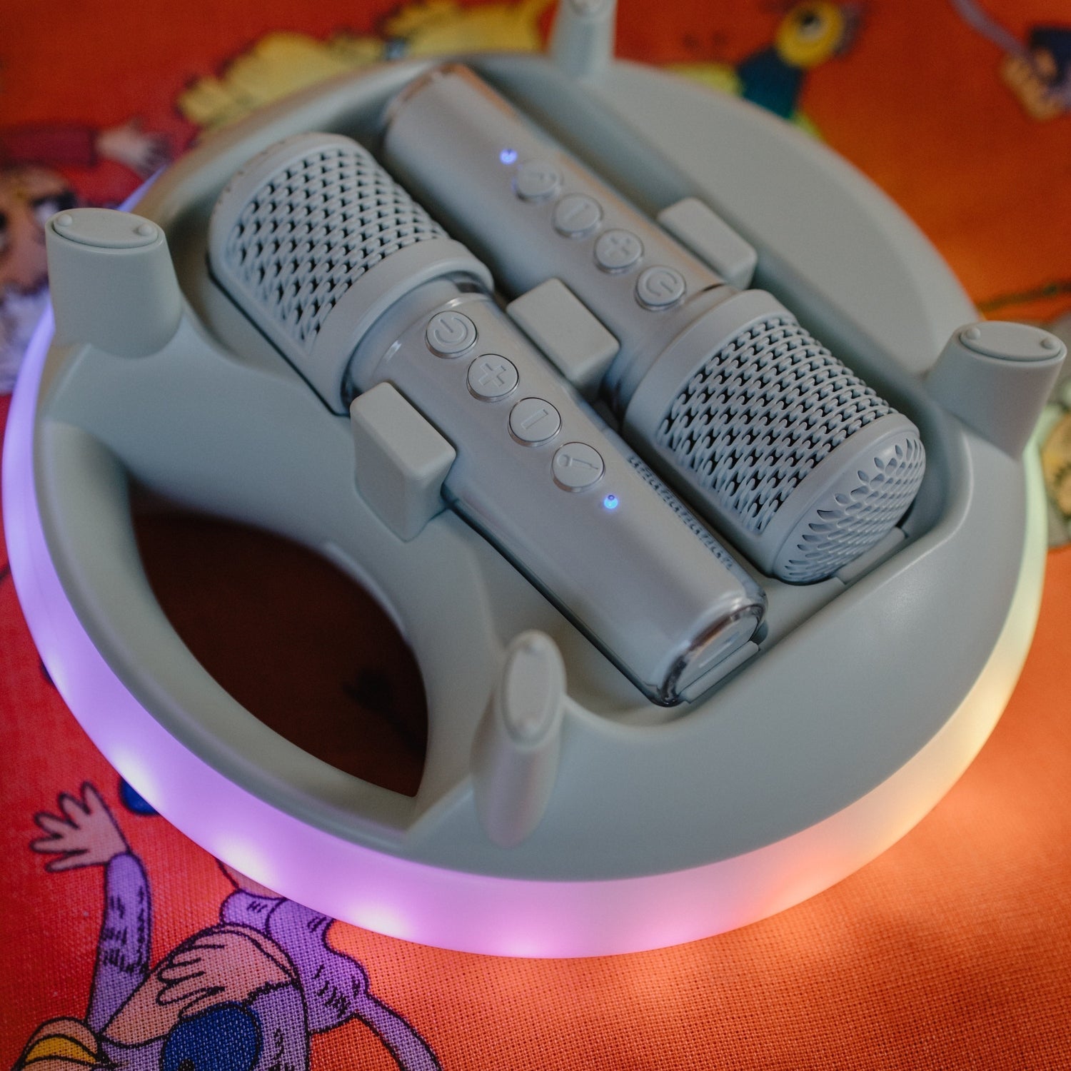 KIDYKARAOKE Portable Karaoke Speaker for Kids | Green | 40W | Ages 5+