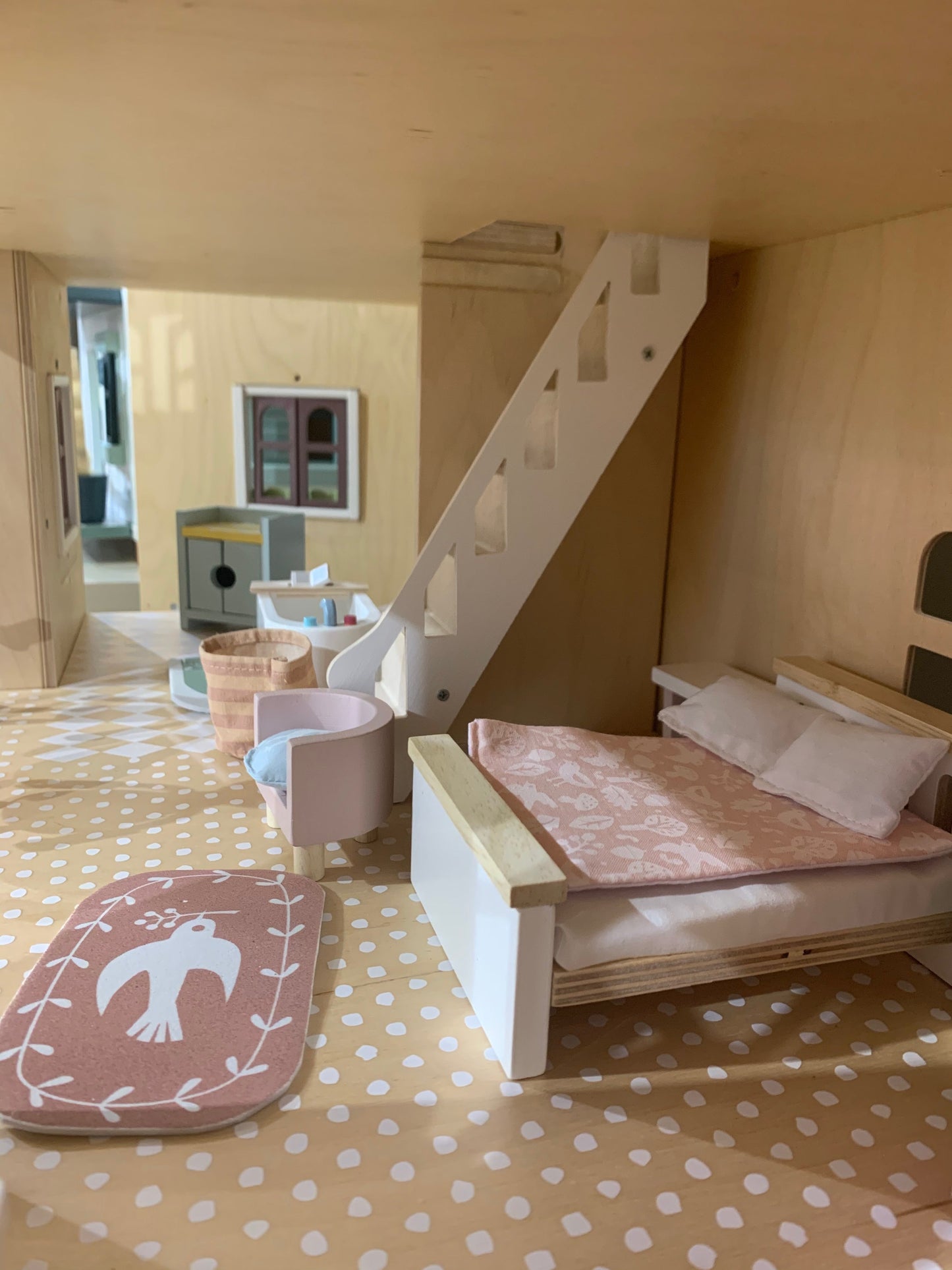 Dolls House Bedroom Furniture Set