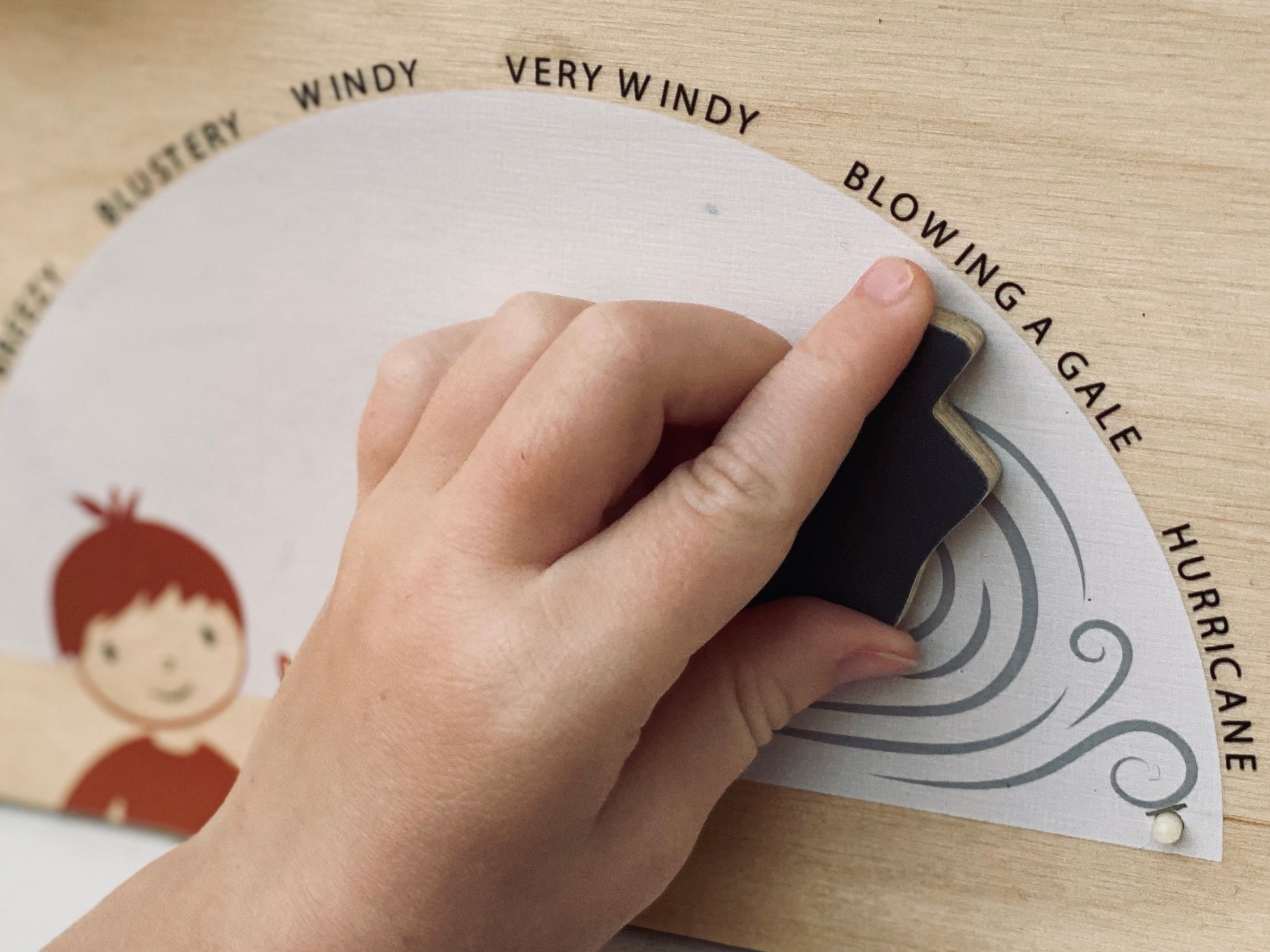 Weather Watch Busy Board - Wooden Weather Station by Tender Leaf Toys | Mucky Wolf