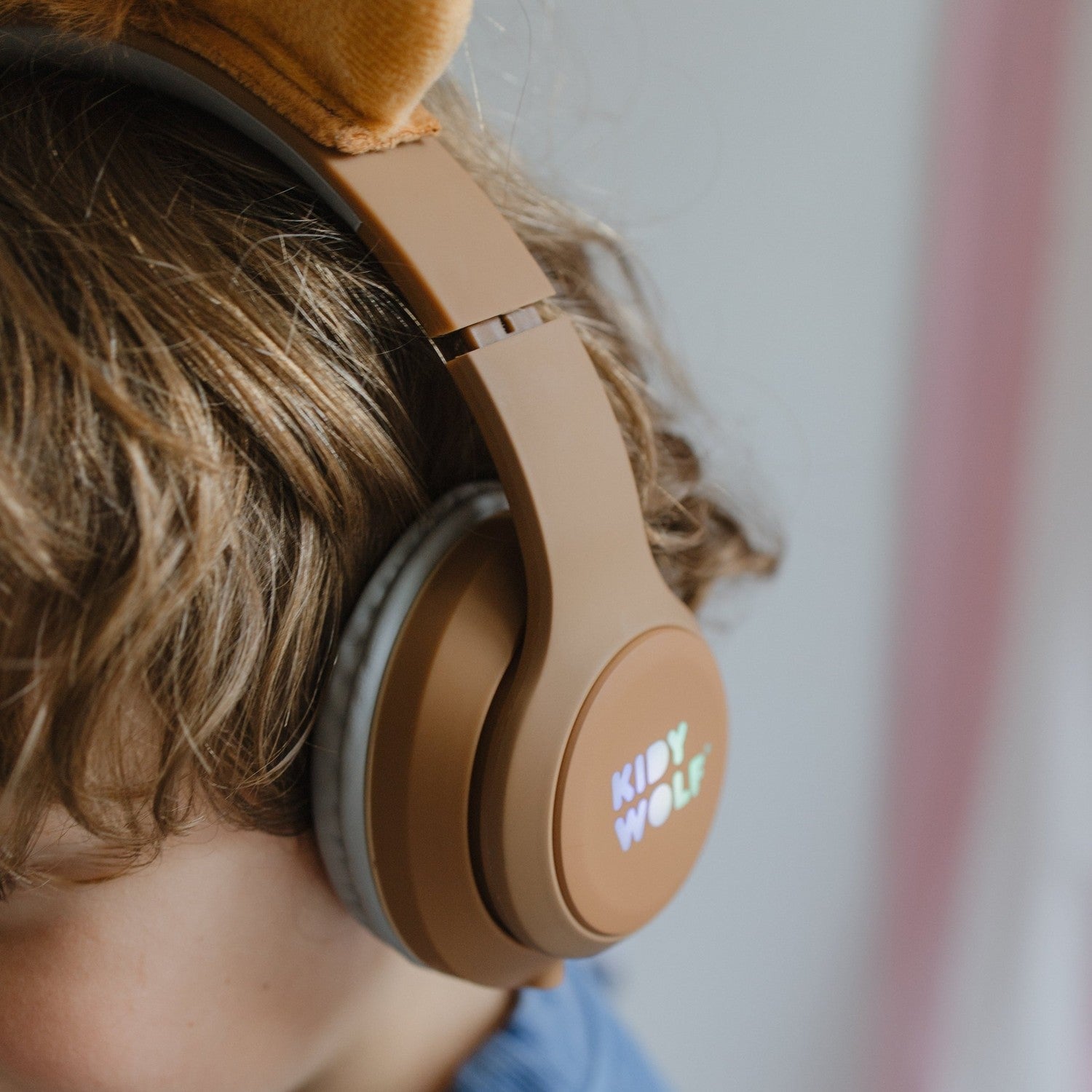 KIDYEARS Kids Bluetooth Headphones | Lion | Volume Limited 85dB | Ages 4+