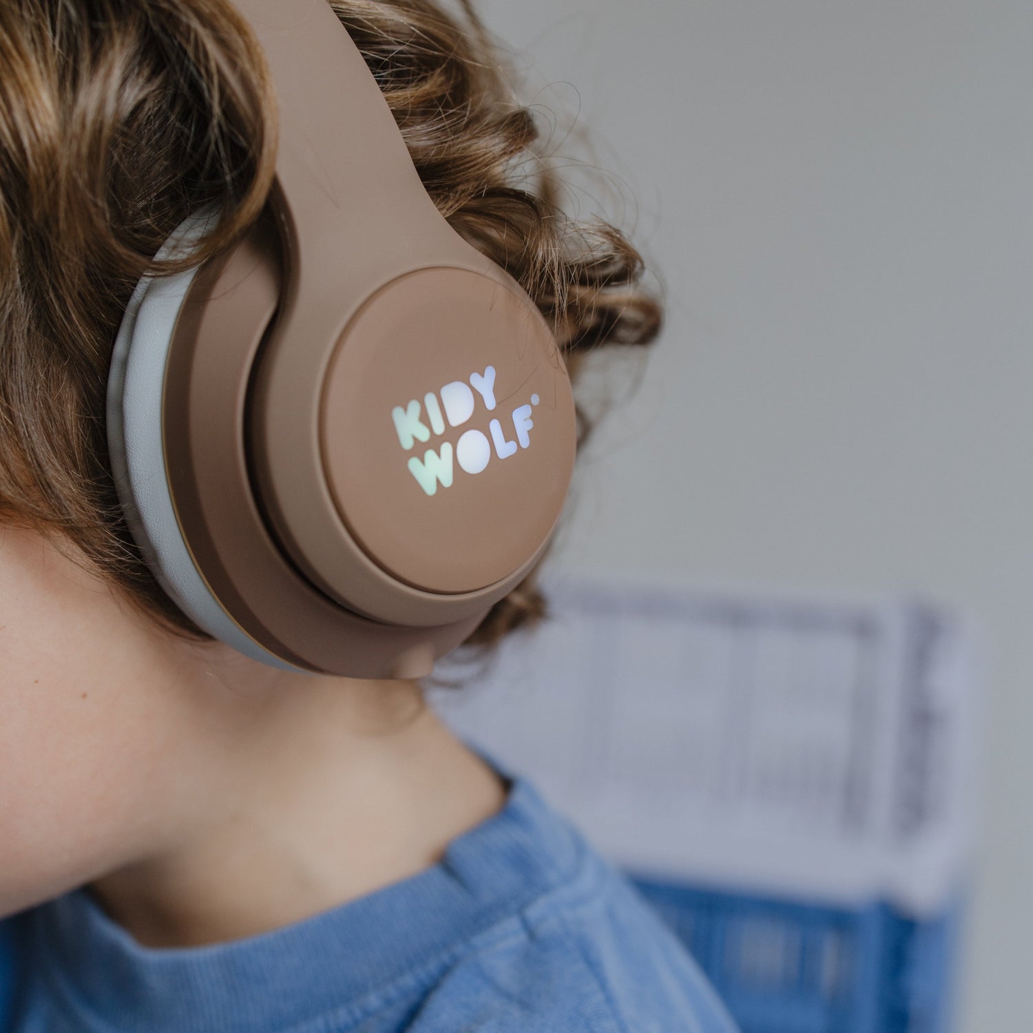 KIDYEARS Kids Bluetooth Headphones | Bear | Volume Limited 85dB | Ages 4+