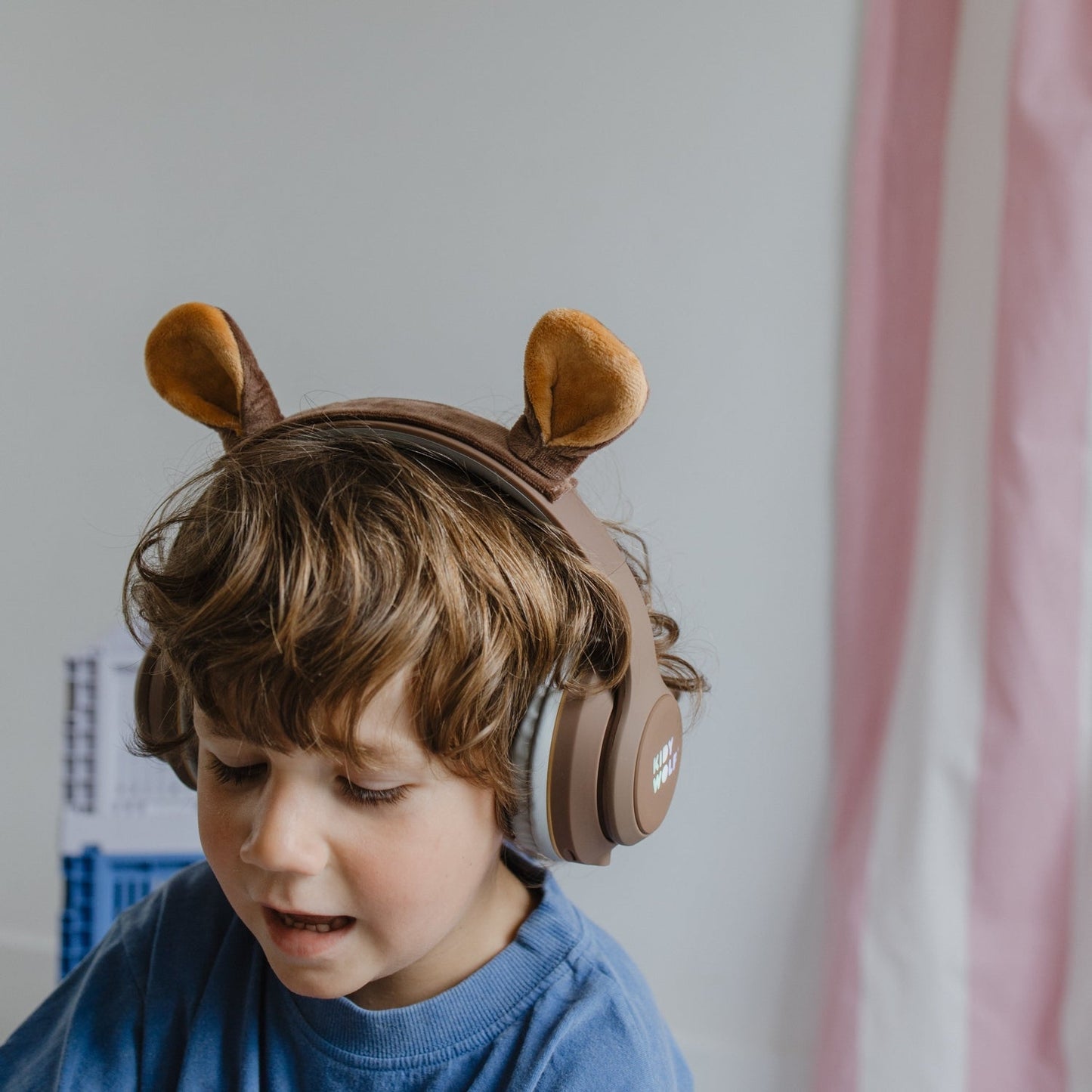 KIDYEARS Kids Bluetooth Headphones | Bear | Volume Limited 85dB | Ages 4+