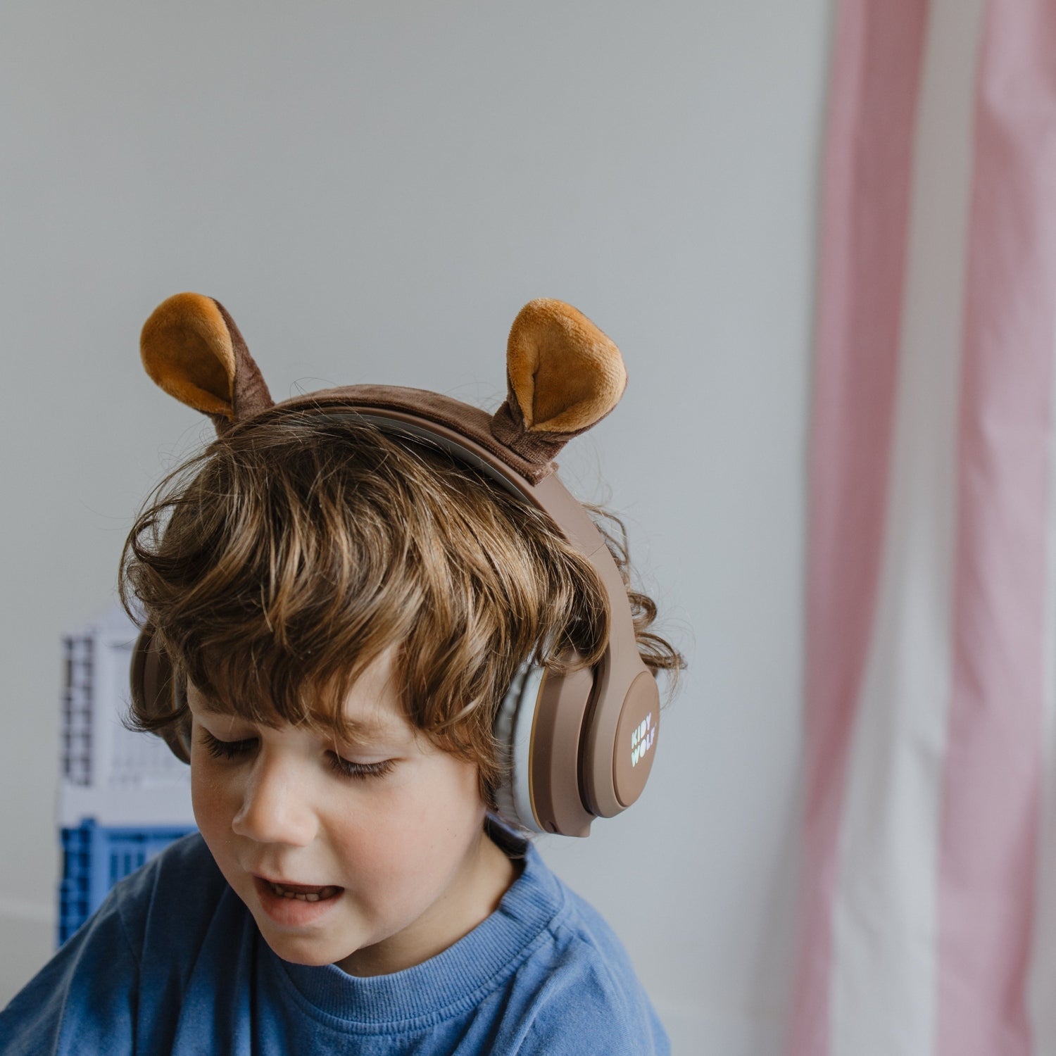 KIDYEARS Kids Bluetooth Headphones | Bear | Volume Limited 85dB | Ages 4+