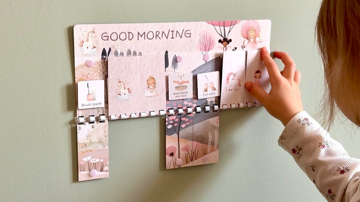 Routine Planners for Kids - Daily Schedule Chart | Little Goose