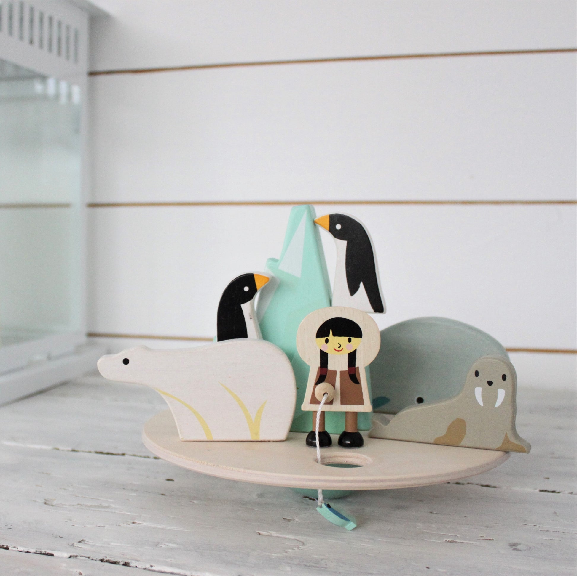  Wooden Polar Balancing Toy for Kids 3+ | Mucky Wolf