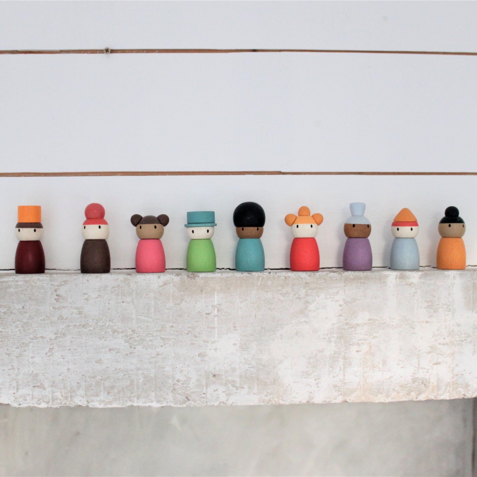 Wooden Happy Folk Hotel Playset | Tender Leaf Toys | Mucky Wolf

