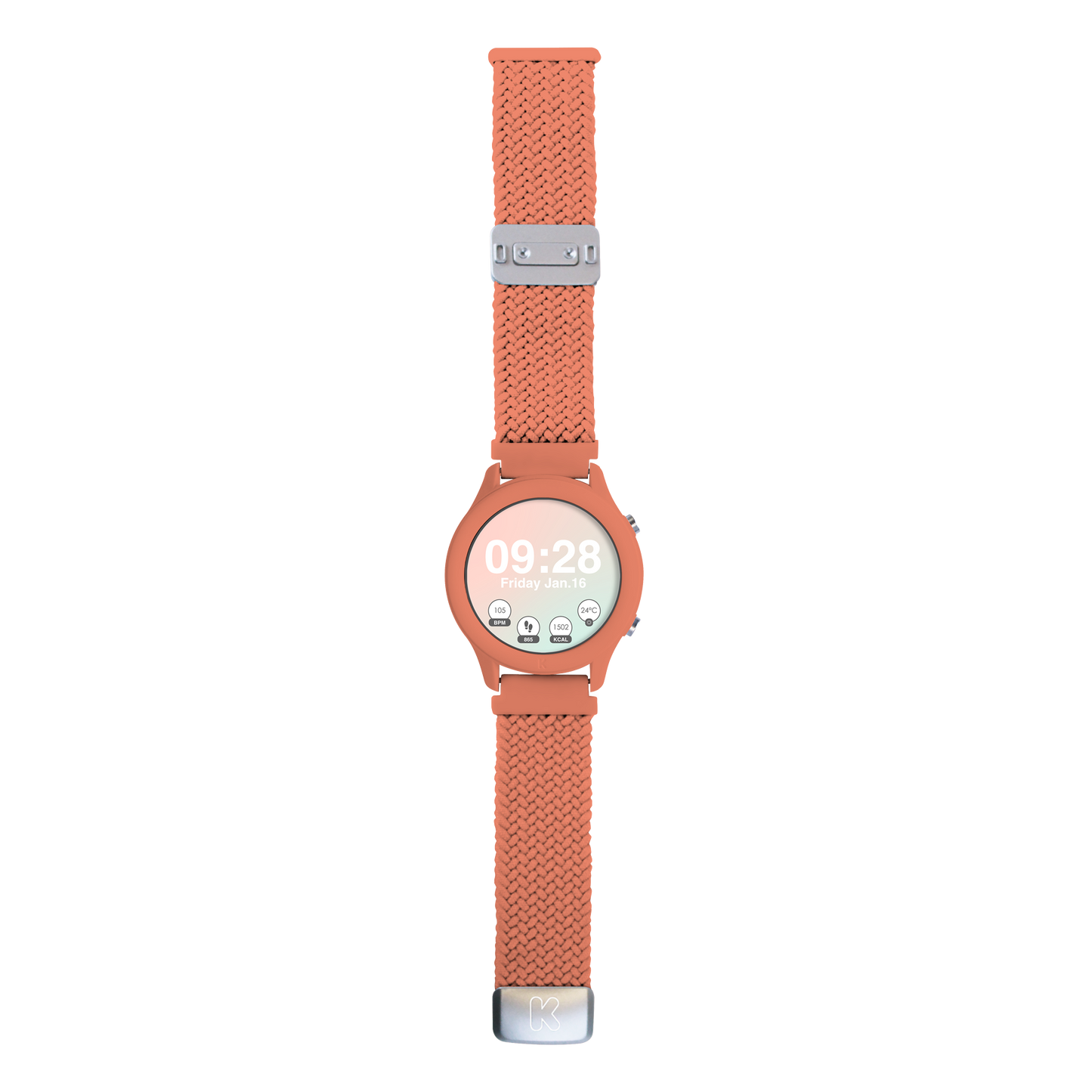  K-WATCH Kids Smartwatch | Coral | No GPS, No Games | Ages 8+