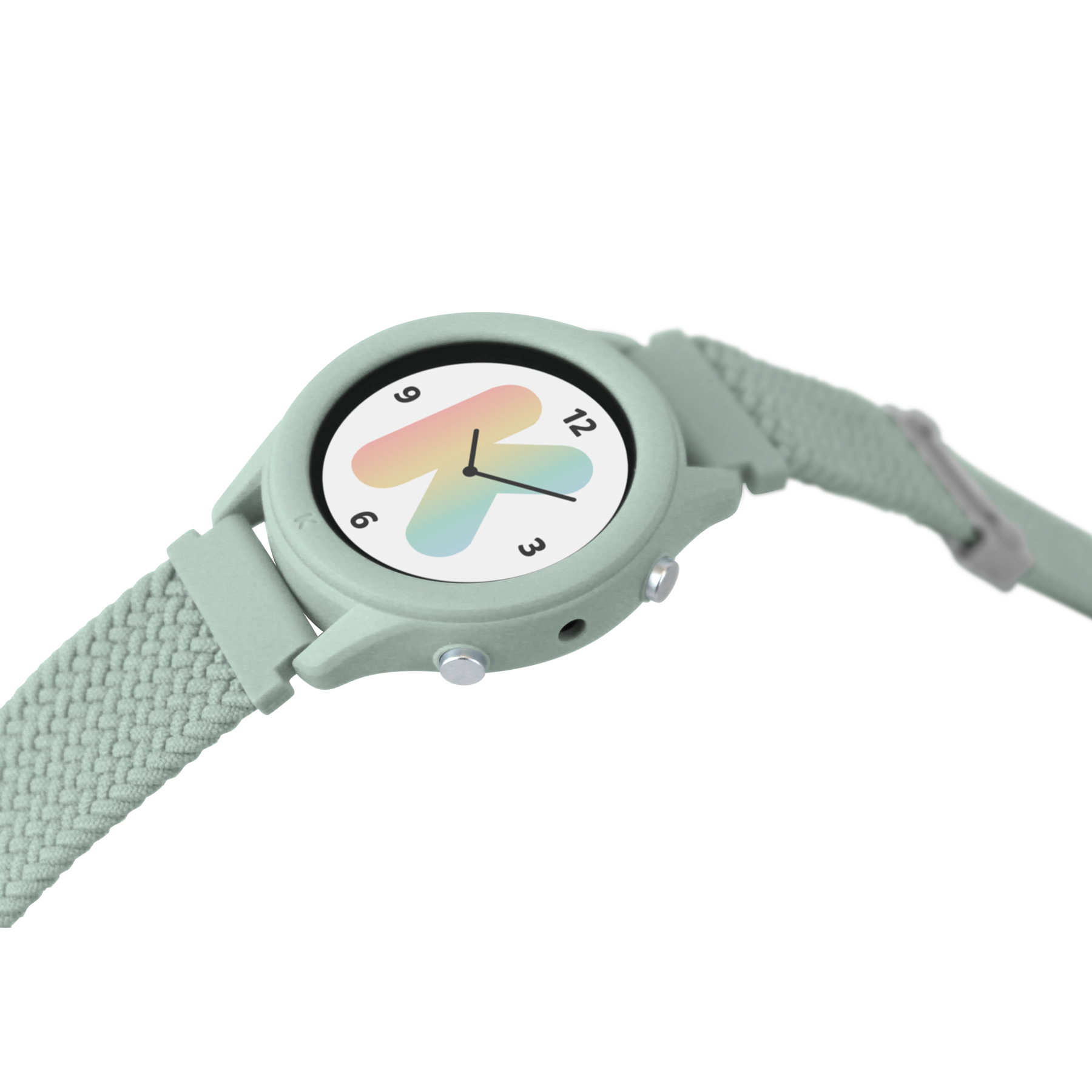 K-WATCH Kids Smartwatch | Green | No GPS, No Games | Ages 8+