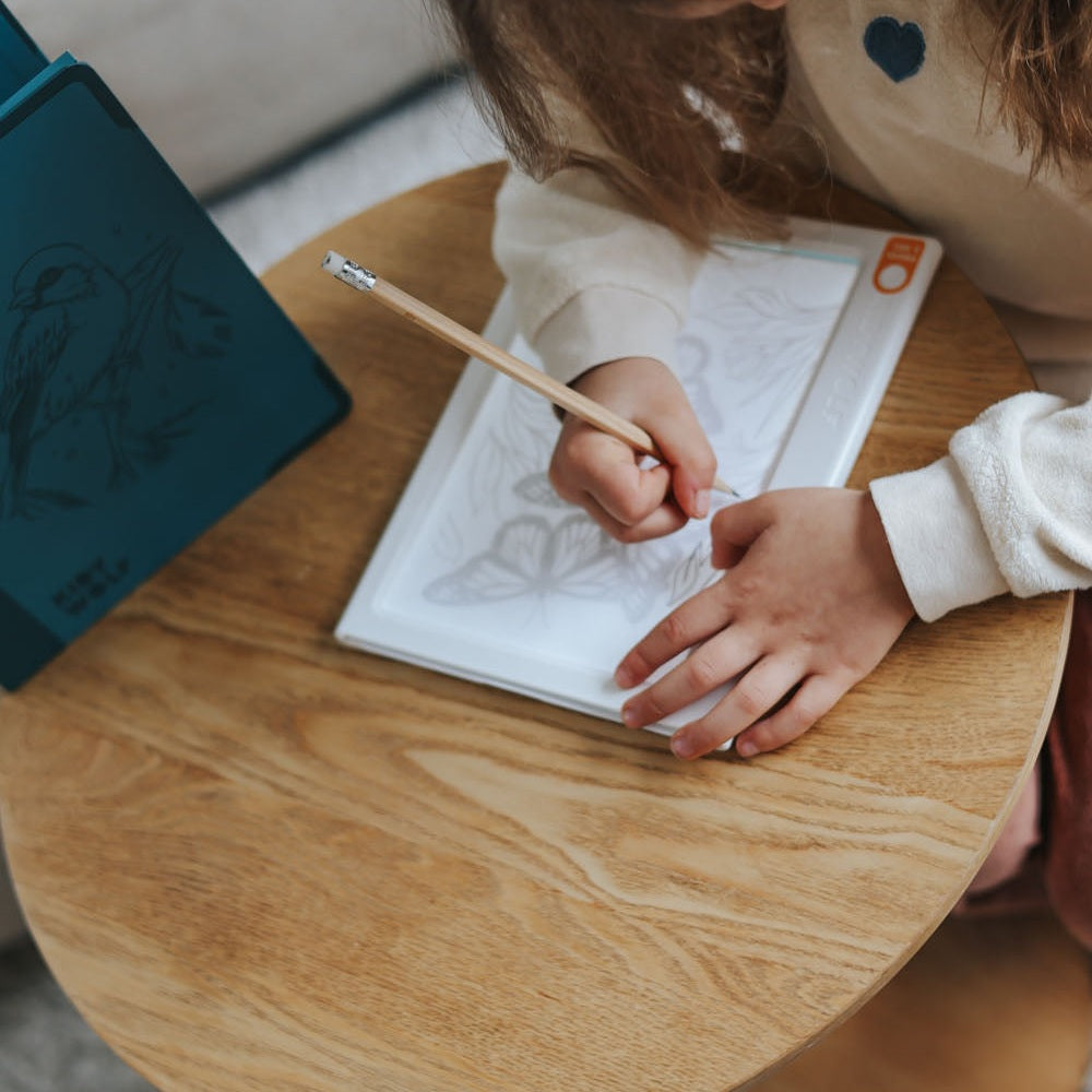 KIDYWOLF KIDYDRAW PAD Light-Up Drawing Pad – Food Around the World