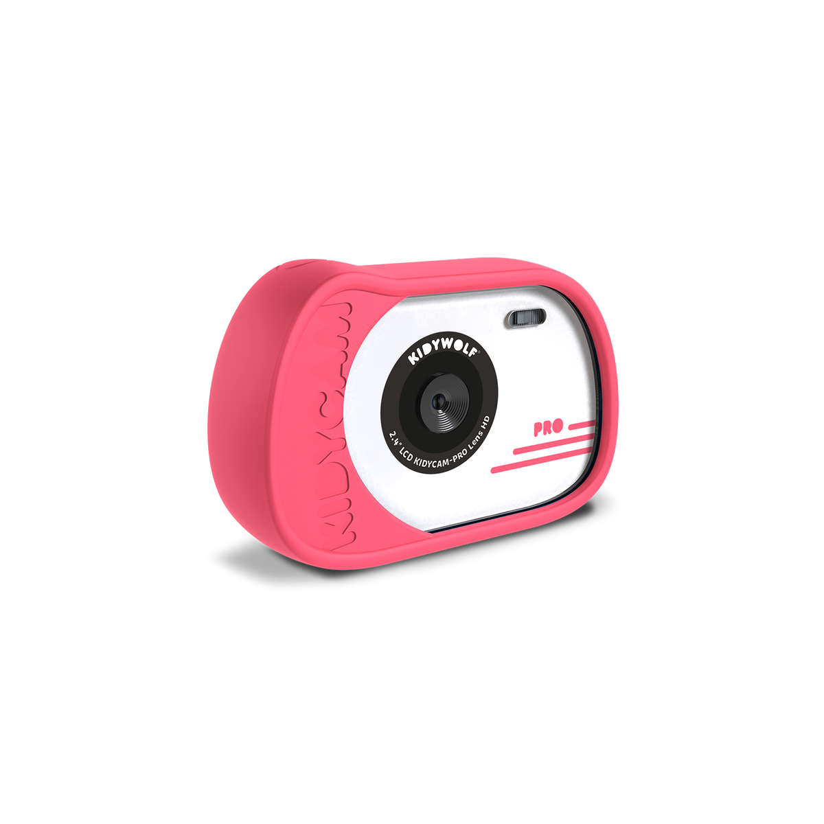 KIDYWOLF KIDYCAM PRO Kids' Waterproof Digital Camera – Pink