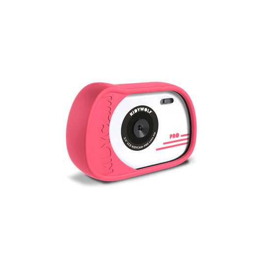 KIDYWOLF KIDYCAM PRO Kids' Waterproof Digital Camera – Pink