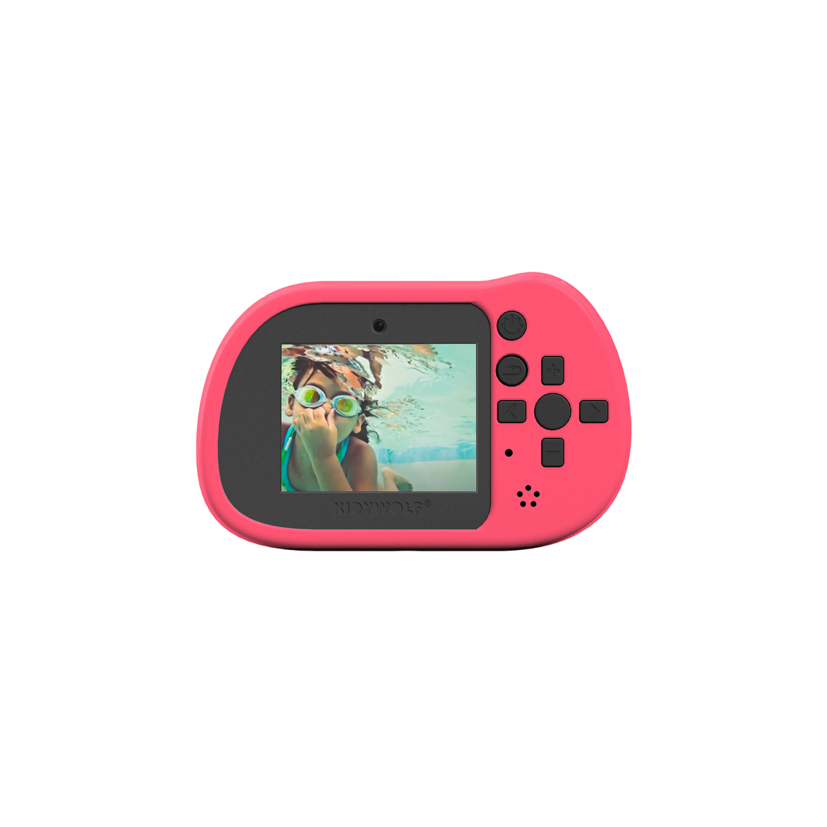 KIDYWOLF KIDYCAM PRO Kids' Waterproof Digital Camera – Pink